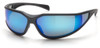 EXETER, DARK GRAY FRAME, ICE BLUE MIRROR A/F
