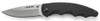 4.1" G10 FOLDER TEXTURED HANDLE SERRATED BLD