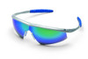 TREMOR STEEL FRAME EMERALD MIRROR LENS