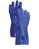 BLUE TRIPLE DIP PVC, OIL RESISTANT--L