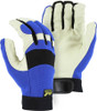 PIGSKIN THINSULATE LINED MECHANICS VELCRO-M