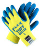 FLEX TUFF KEVLAR W/ TEXT. BLUE LATEX PALM--L