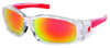 SWAGGER CLEAR FRAME, FIRE MIRROR LENS