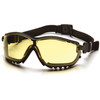 V2G BLACK FRAME GOGGLE W/ AMBER LENS