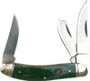 ROPER 3 3/4" SOW BELLY STOCKMAN, GREEN BONE