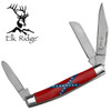 ELK RIDGE 3.5" STOCKMAN W/ CONFEDERATE FLAG