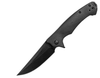 4.5" BLACK NIGHT HAWK, D2 STEEL, G10 HNDLS