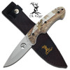 ELK RIDGE 8.5" FIXED BLADE W/ FORREST CAMO HN