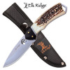 ELK RIDGE 8" FIXED BLADE W/ JIGGED BONE HNDL