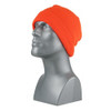 BLAZE ORANGE ACRYLIC KNIT CUFF HAT