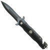 USMC 4 1/2" DEVIL DOG ASSISTED OPENER BLACK -