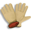 PREMIUM GRAIN COWHIDE W/ RED FLEECE LINING -M