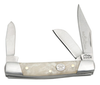 2.75" 3 BLADE WHITE PEARL STOCKMAN