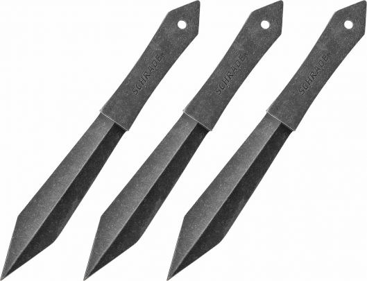 SCHRADE 3 PC 10 INCH THROWING KNIFE SETCP Mid West Glove & Supply, Inc.