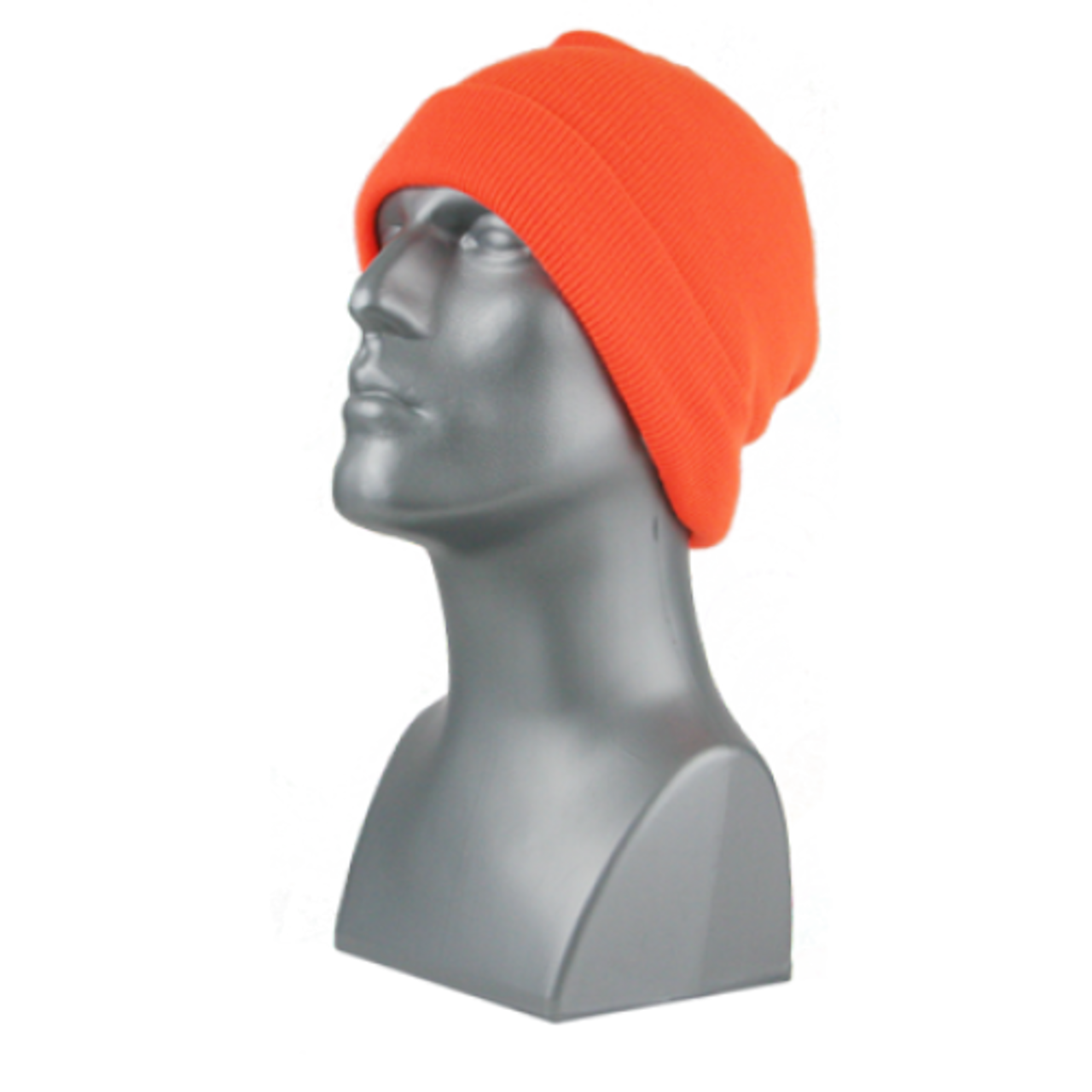 BLAZE ORANGE KNIT CAP W/ SUPERSTRETCH, ADULT