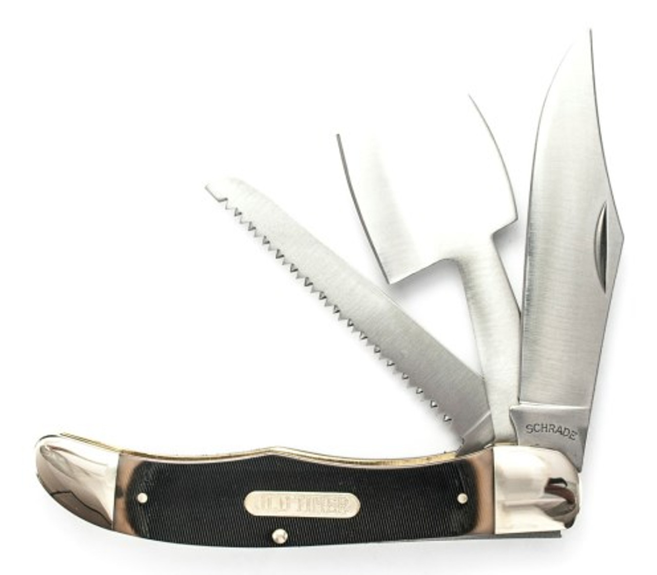 SCHRADE OLD TIMER 3-BLADE FOLDING HUNTER