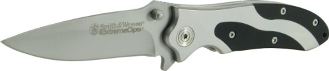 S&W EXTREME OPS DROP POINT W/ G10 INSERTS