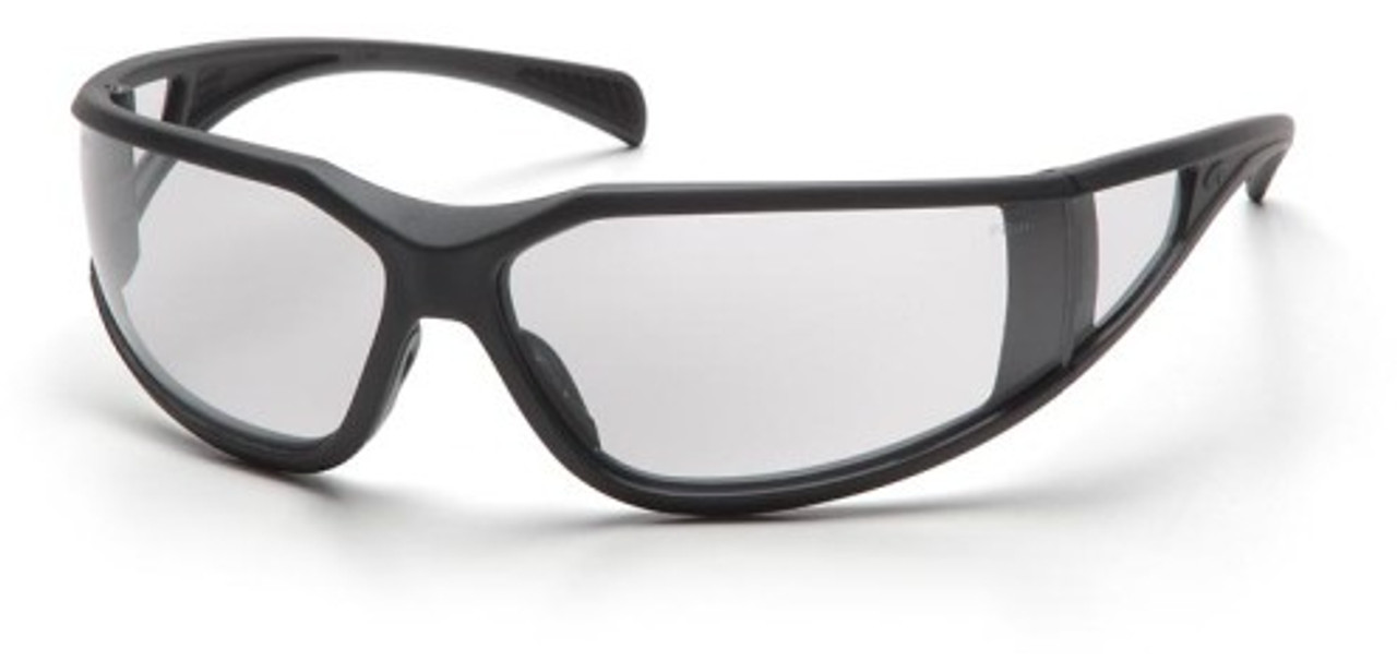 EXETER, DARK GRAY FRAME, CLEAR ANTI-FOG