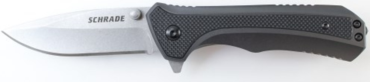 4.6". CARBON STEEL BLADE. ALUMINUM HANDLE