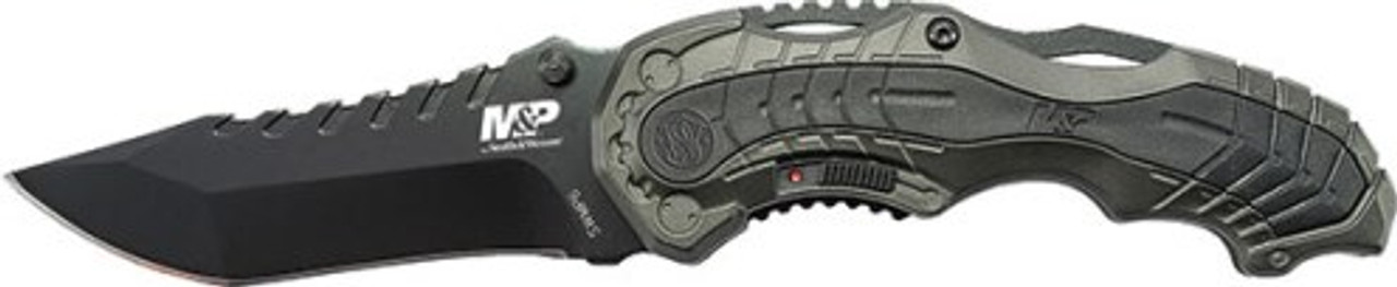S&W MILITARY/POLICE ASSIST LINER LOCK--GRAY