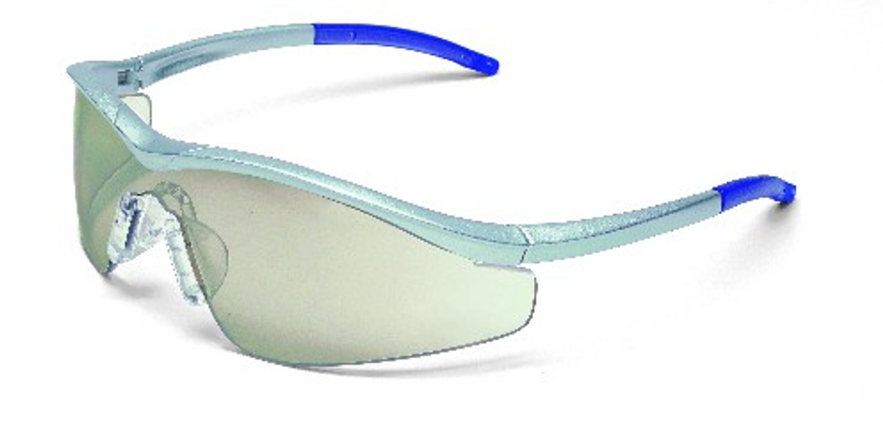 STEEL FRAME W/ I/O CLEAR MIRROR ANTI-FOG LENS