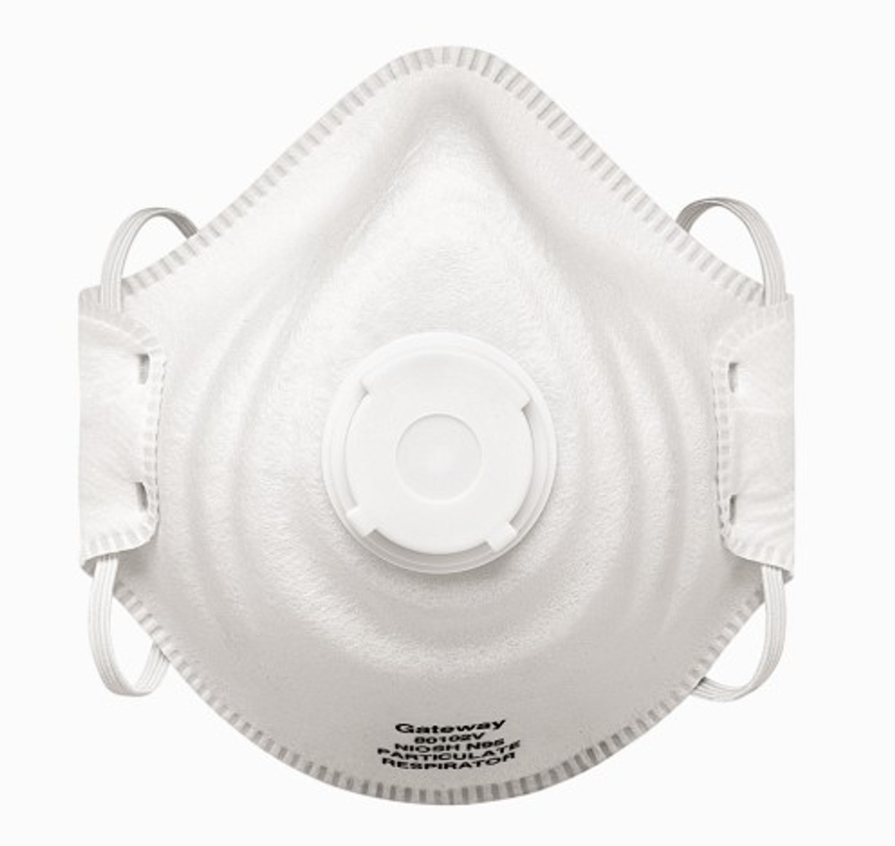 PEAKFIT RESPIRATOR WITH VENT, 10CT PER BOX