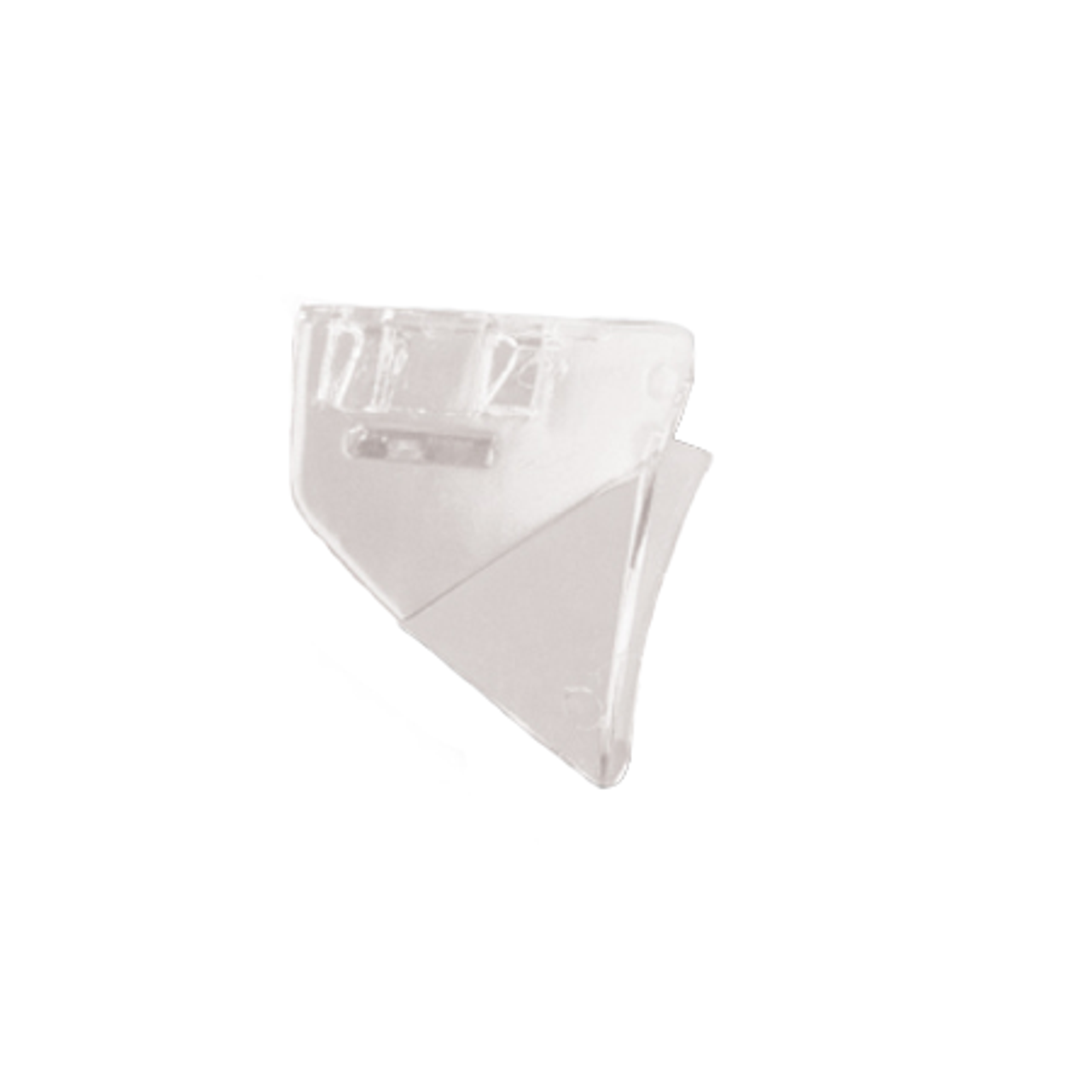 Clear Clip-On Safety Glass Side Shield