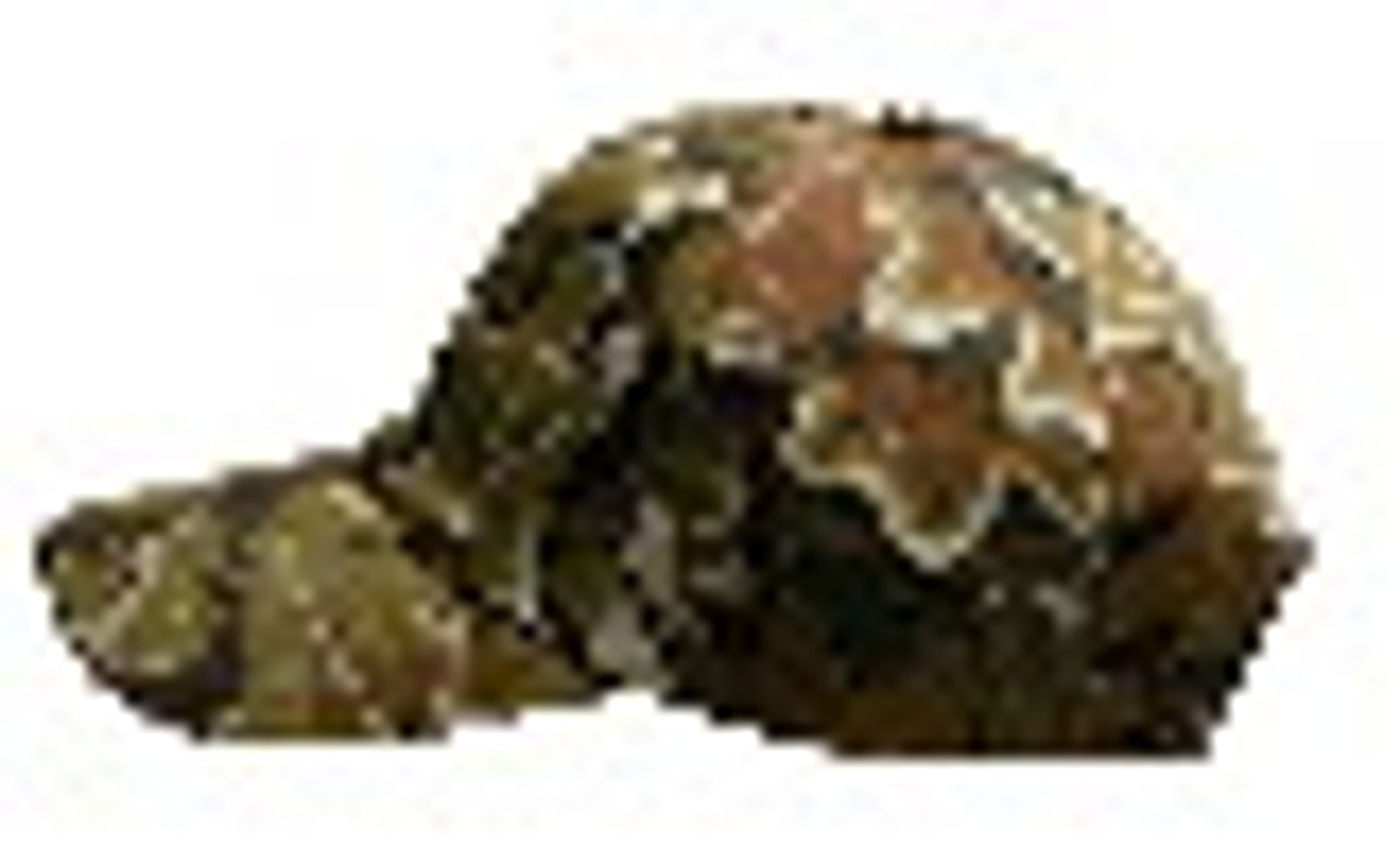 BROWN LEAF CAMO HUNTING CAP