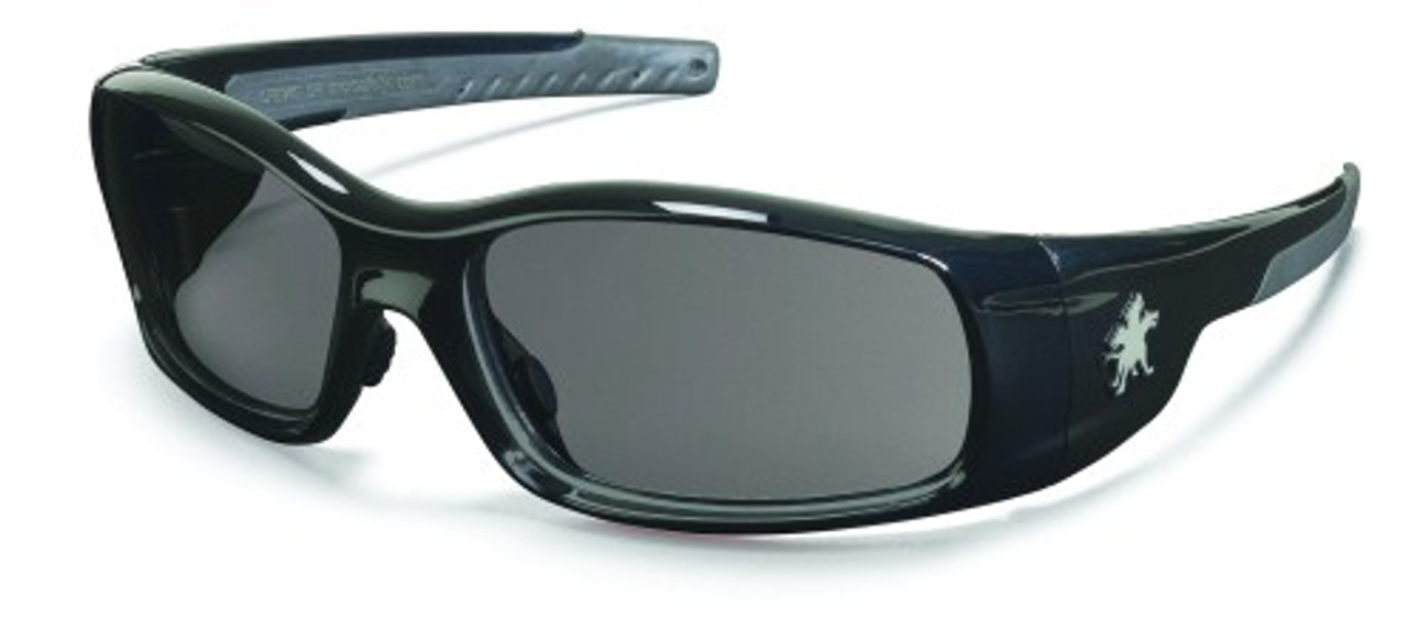 SWAGGER POLISHED BLACK FRAME, GRAY LENS