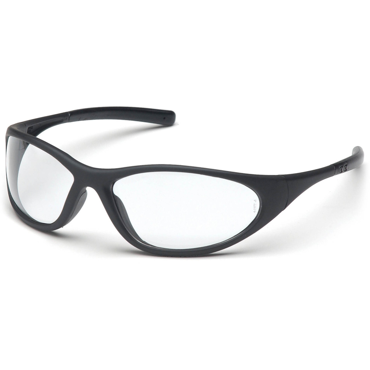 ZONE II MATTE BLACK FRAME W/ CLEAR LENS