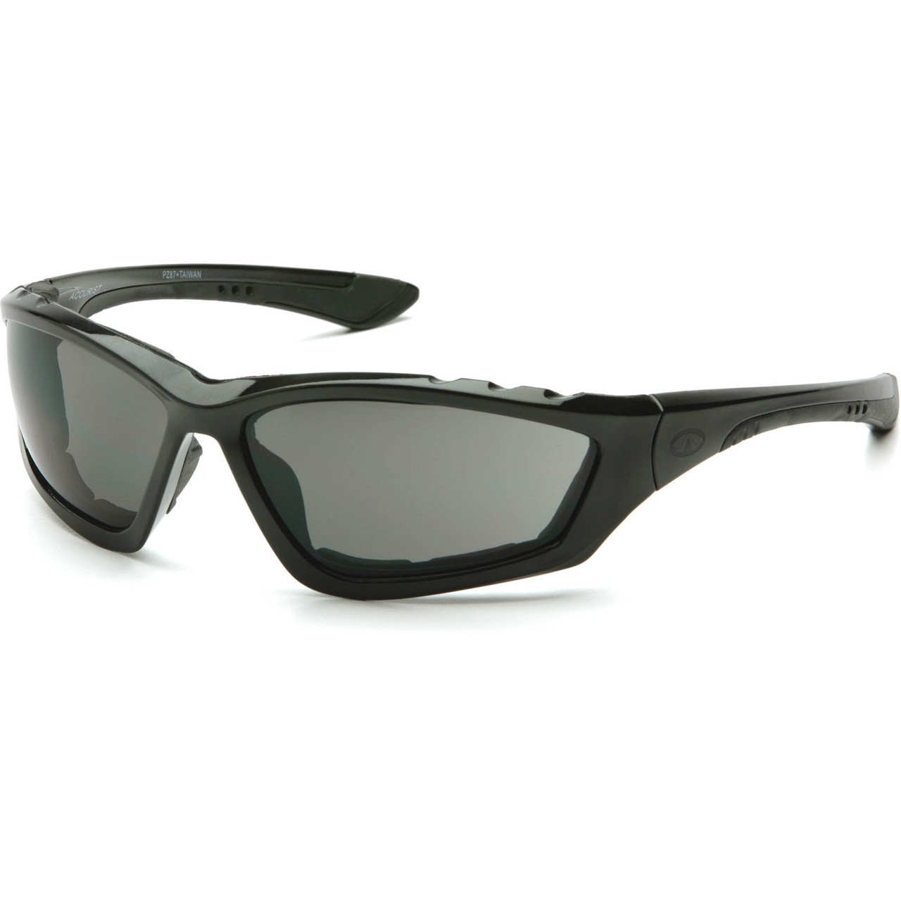 ACCURIST BLACK/RED FRAME W/ GRAY ANTI-FOG