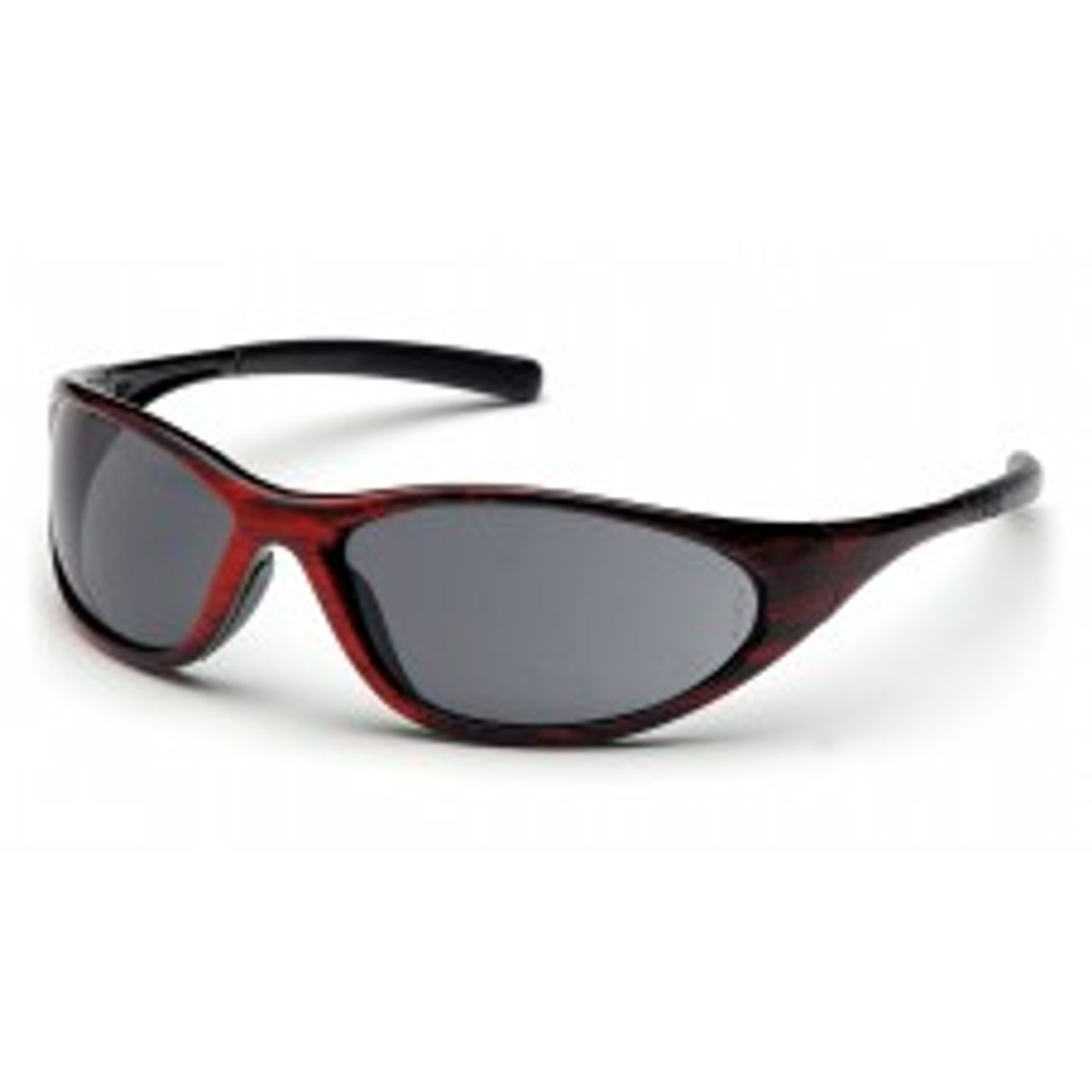 ZONE II / RED WOOD FRAME, GRAY LENS