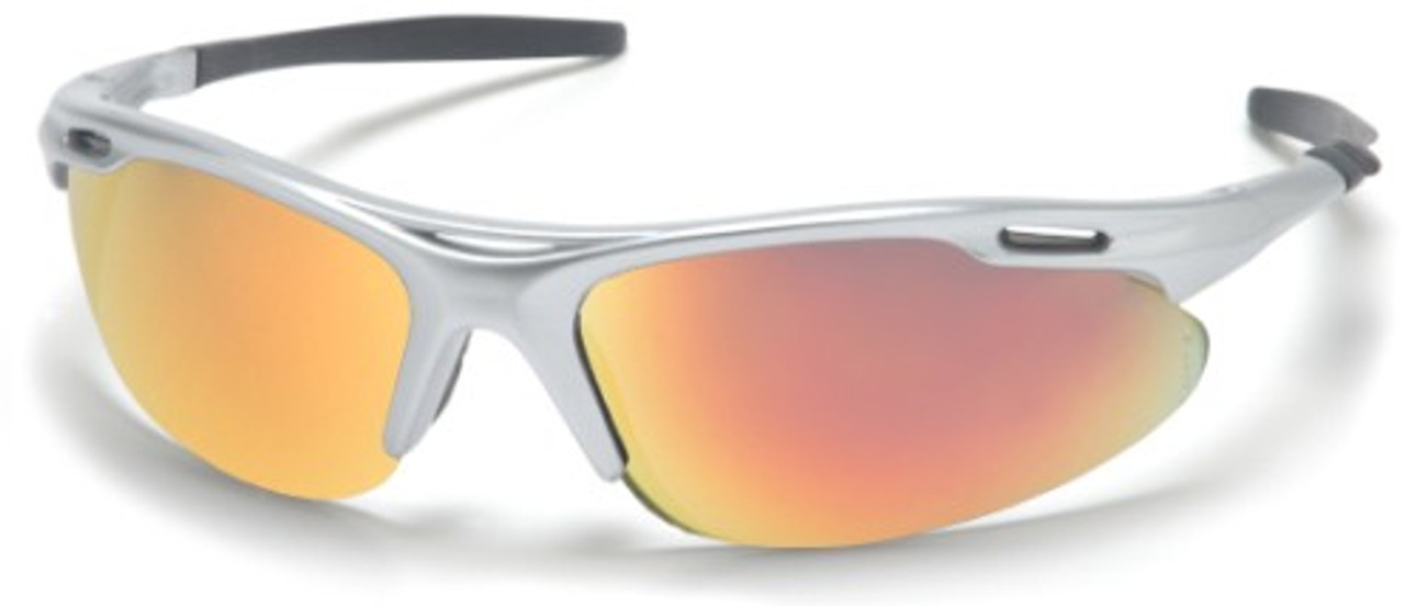 AVANTE SILVER FRAME W/ ICE ORANGE MIRROR LENS