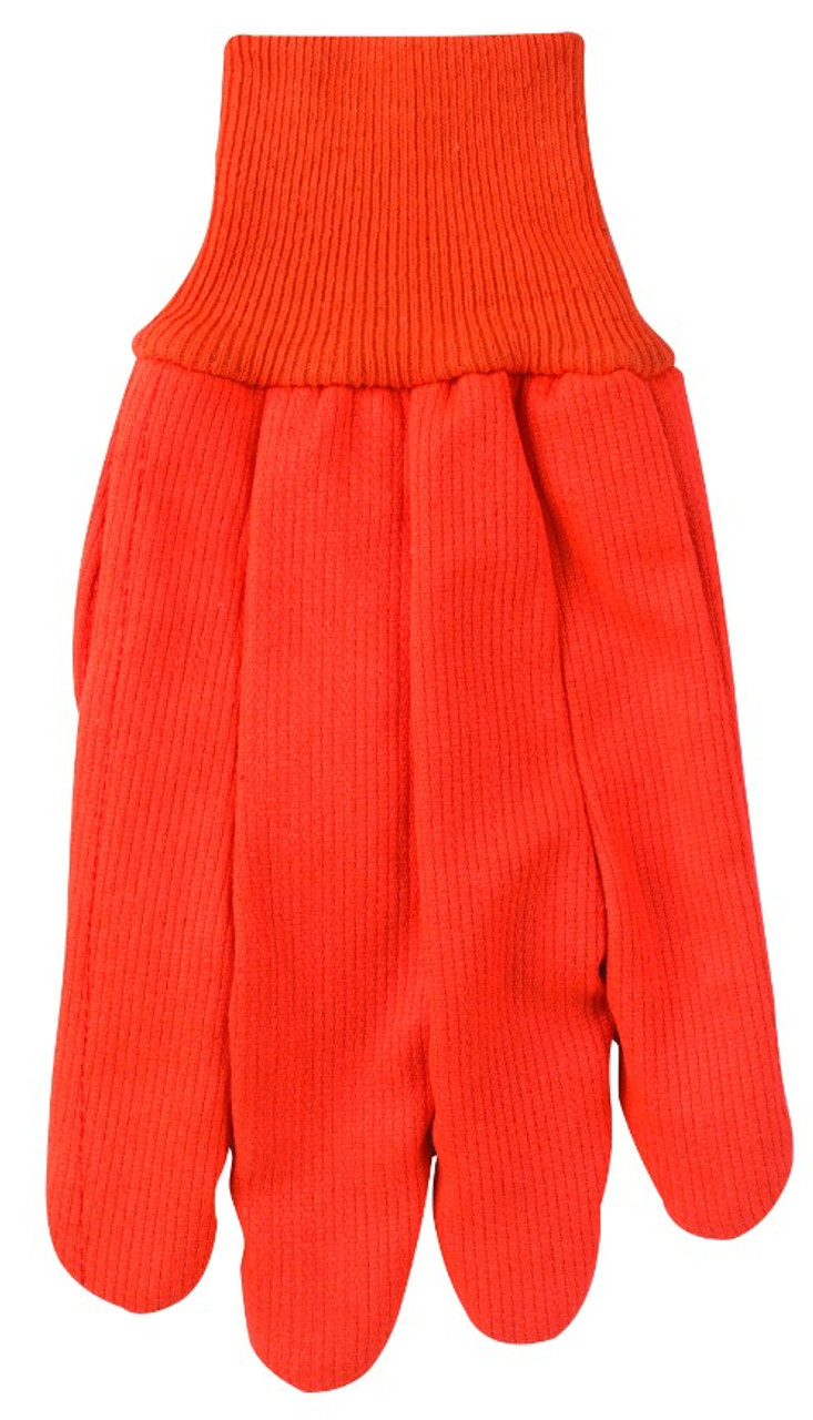 20oz. POLY COTTON CORDED CANVAS, ORANGE