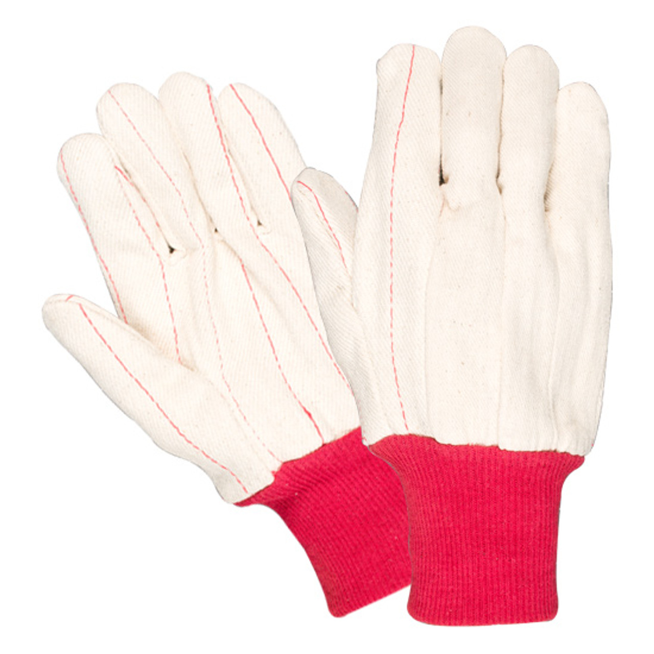 18 OZ DOUBLE PALM CANVAS GLOVE - L