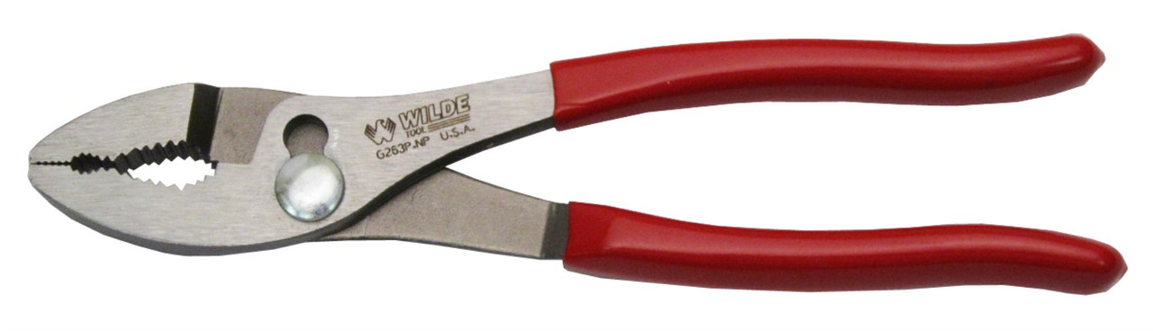 8" SLIP JOINT PLIERS POLISHED SHEAR CUTTER
