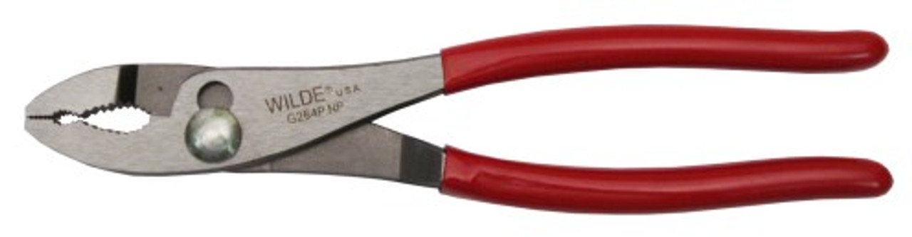 10" SLIP JOINT PLIERS, POLISHED, SHEAR CUTTER