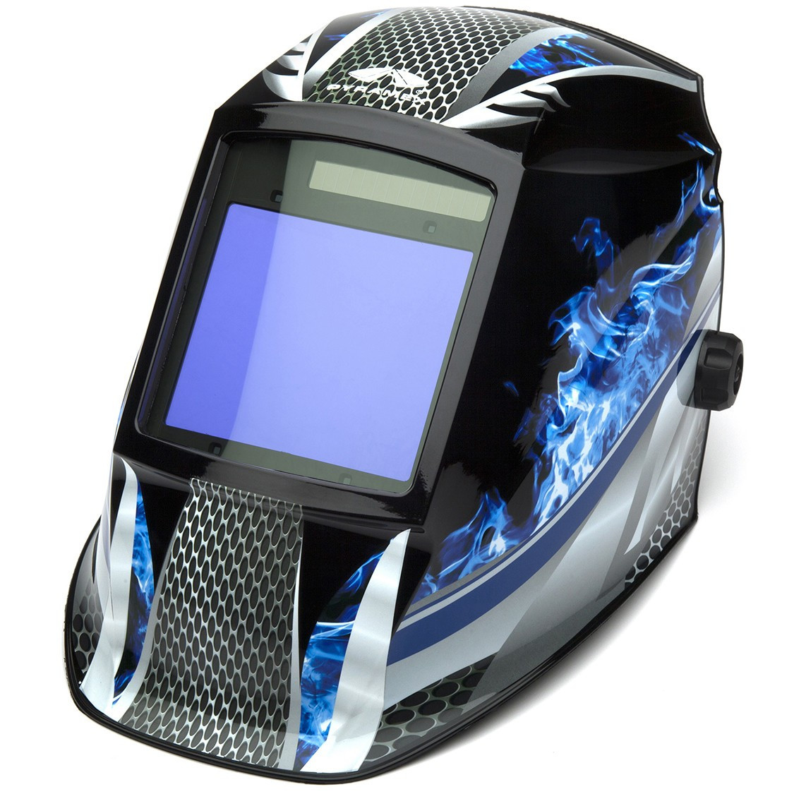 AUTODARK WELD HELMET, 98 X 87MM, FIRE METAL