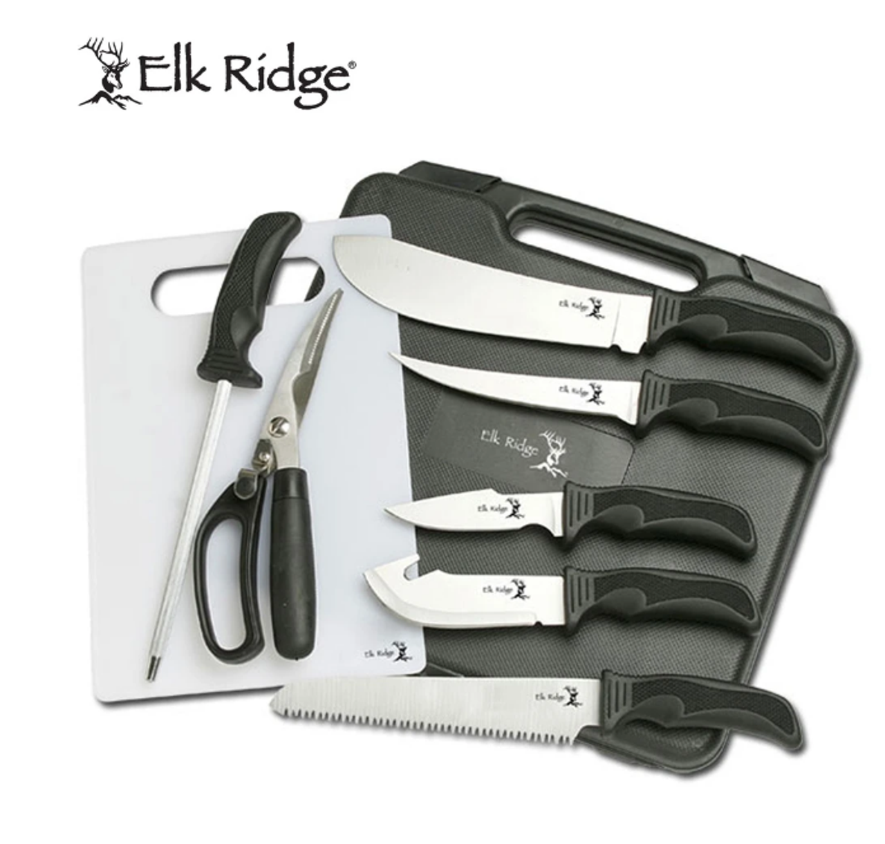 ELK RIDGE HUNTING KNIFE SET