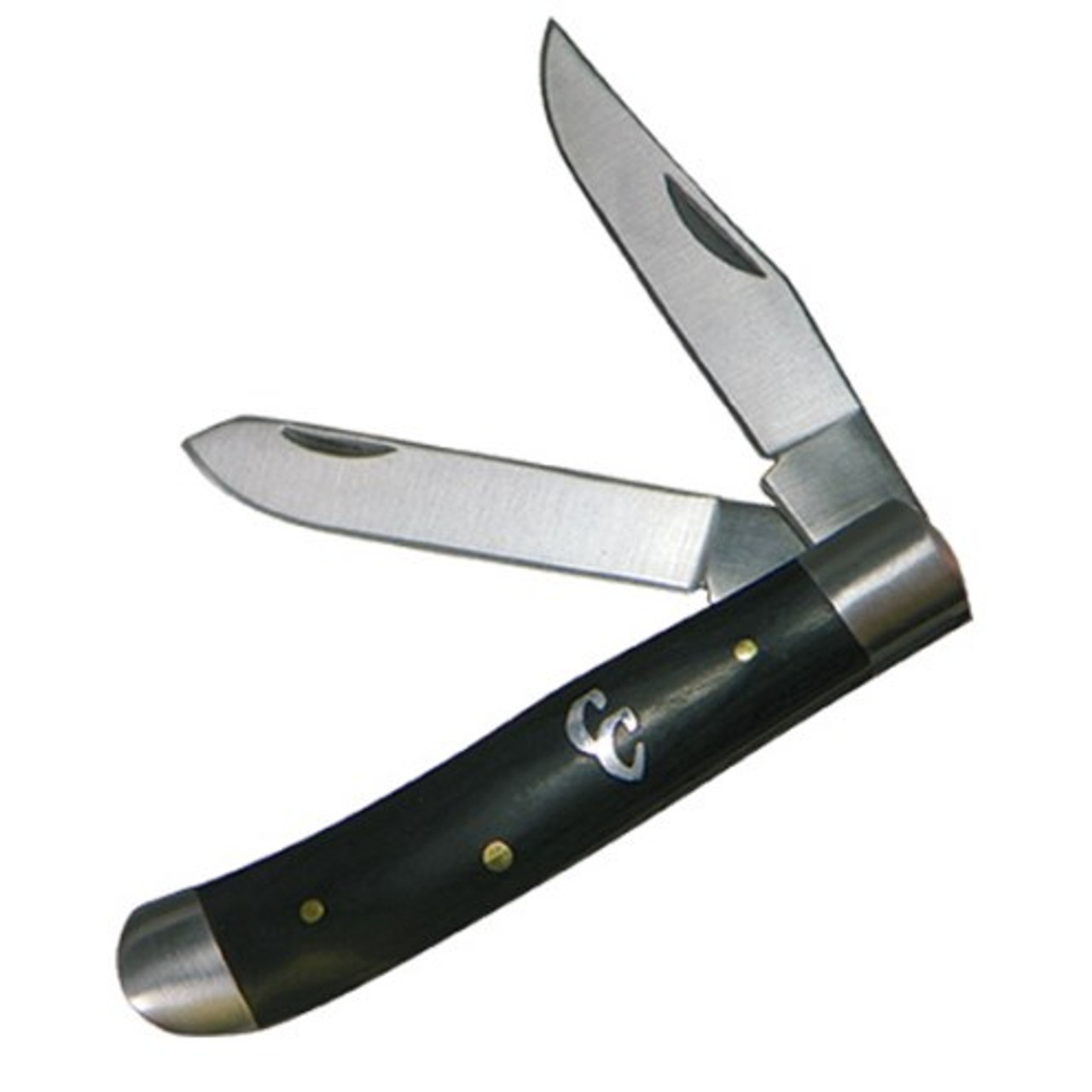 CATLEMANS 3 1/2" SAGEBRUSH MINI TRAPPER-BLACK -