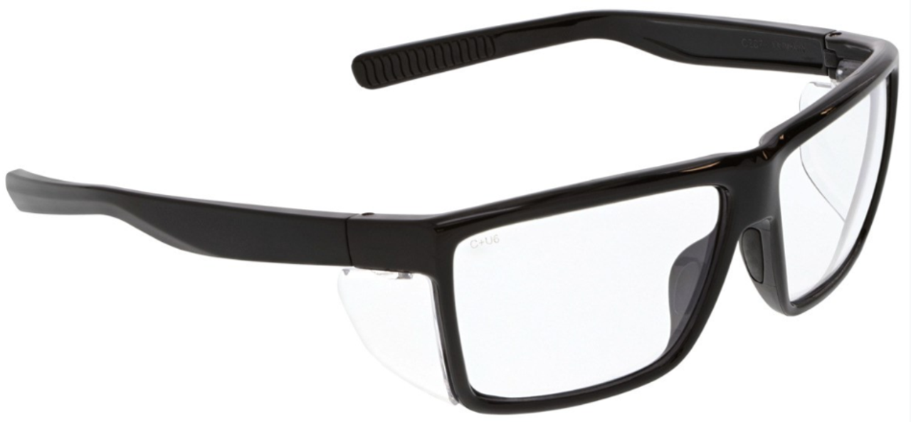 SWAGGER SR2 BLACK FRAME, CLEAR LENSES