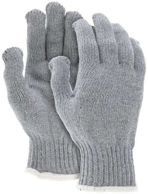 HEAVY WT STRING KNIT GRAY - M