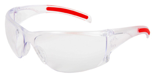 HELLKAT CLEAR LENS RED TEMPLE