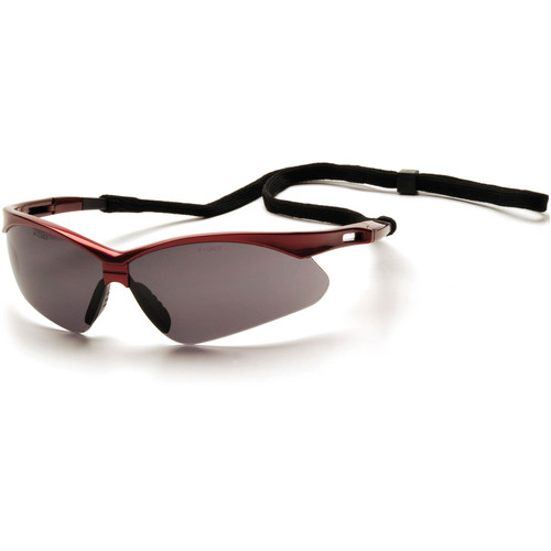 PMXTREME RED FRAME W/ GRAY LENS & CORD