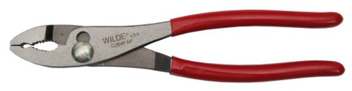 10" SLIP JOINT PLIERS, POLISHED, SHEAR CUTTER