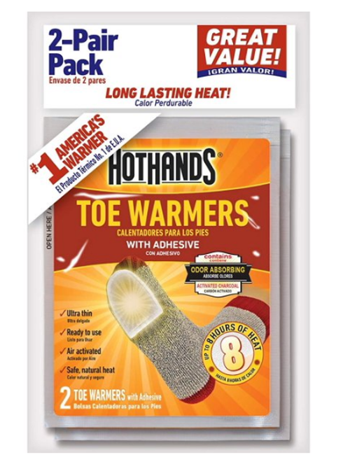 2-PACK COUNT TOE WARMERS