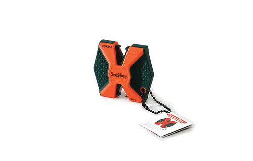 SNE TWO-STEP CERAMIC SHARPENER-ORANGE, CARDED