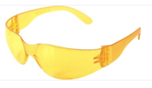 RAZOR EDGE YELLOW AMBER SAFETY GLASSES