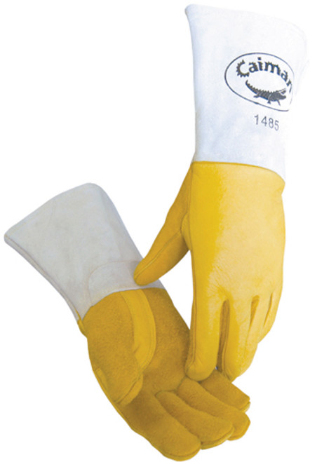 LUXURY GOLD DEERSKIN WELDER W/ REINFORCED PAL -