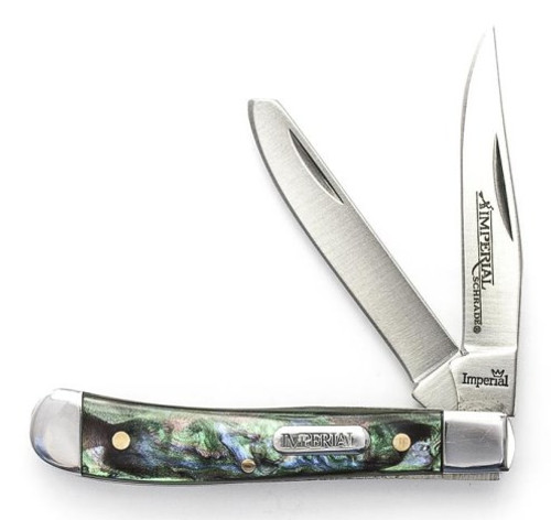 IMPERIAL SMALL TRAPPER, PURPLE SWIRL HANDLE